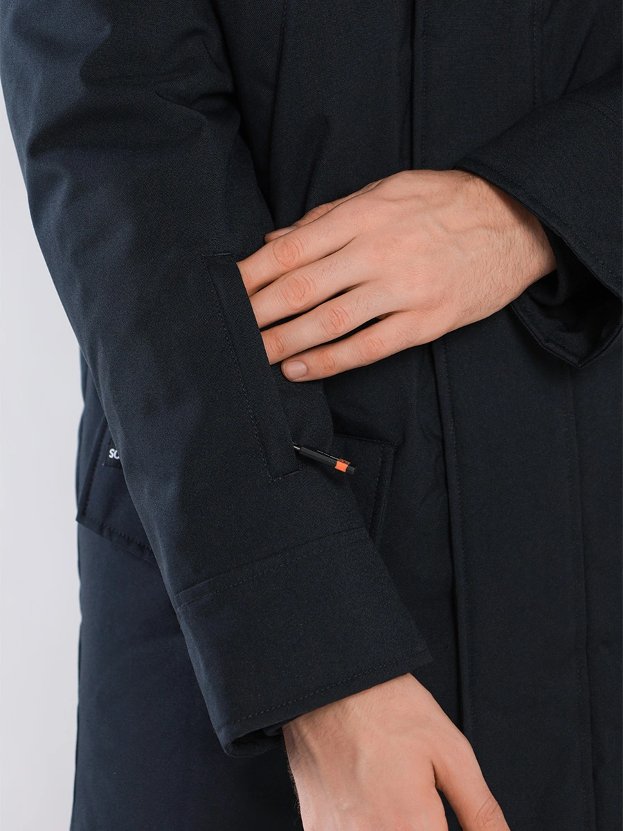 Куртка из мембранной ткани на утеплителе LITHERMO с капюшоном